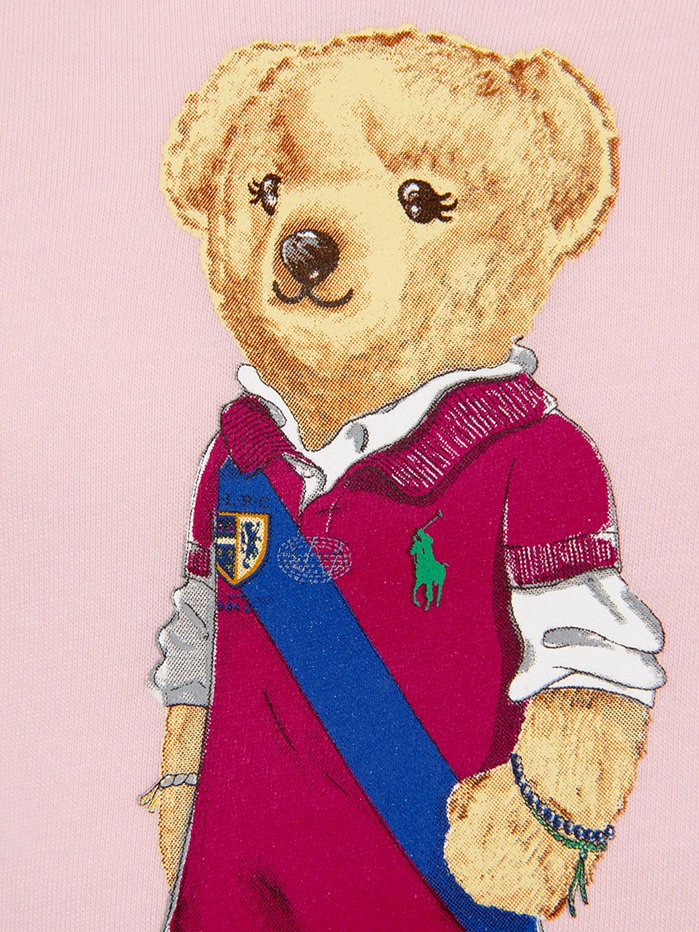 фото Ralph lauren kids футболка с принтом polo bear