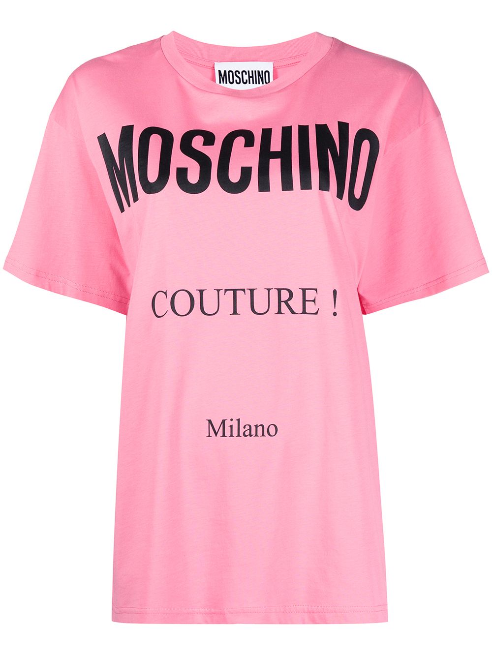 фото Moschino футболка couture с логотипом