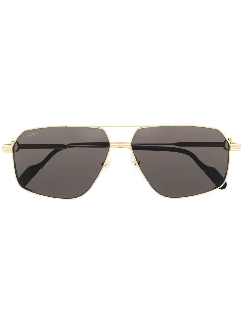Cartier Eyewear نظارة شمس بإطار بايلوت