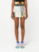Dolce & Gabbana patchwork A-line mini skirt