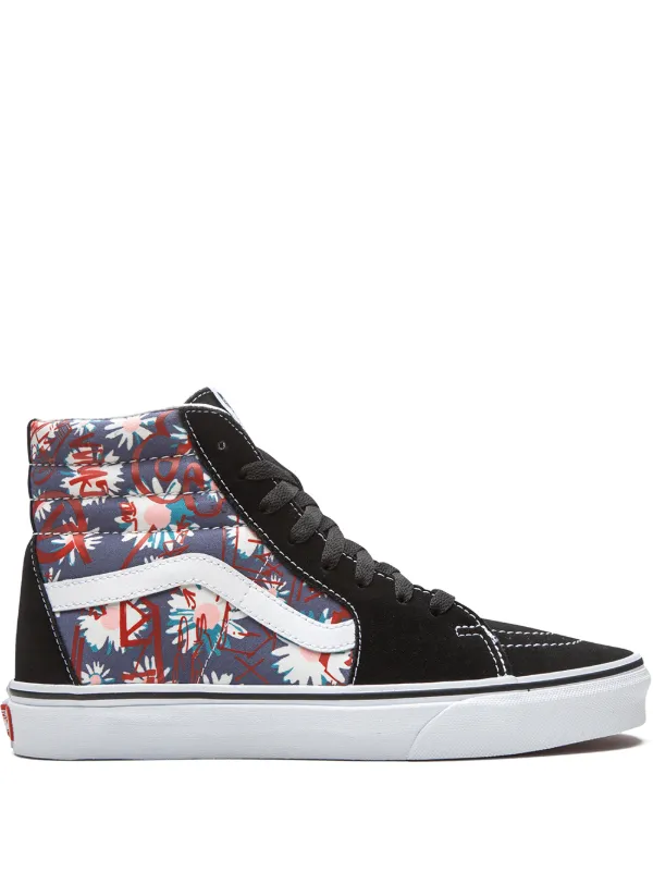 vans sk8 hi flowers