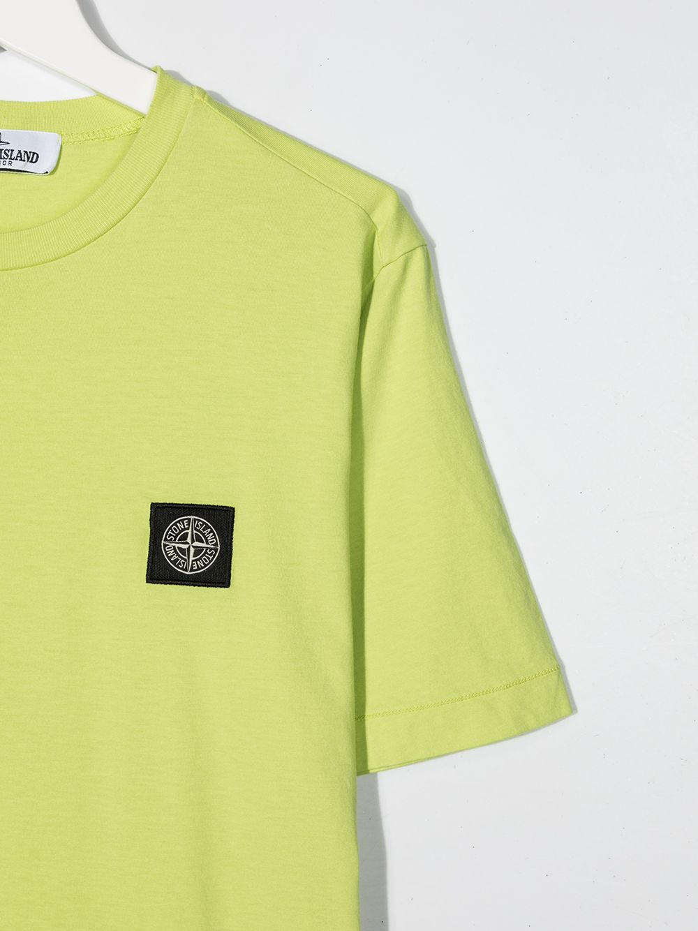 фото Stone island junior футболка с нашивкой-логотипом