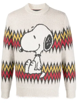 Shop Alanui Snoopy Plays Harmonica boxy 