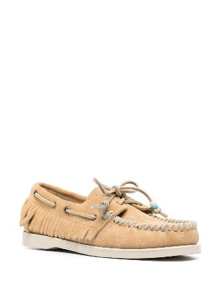 fringed beaded boat shoes展示图