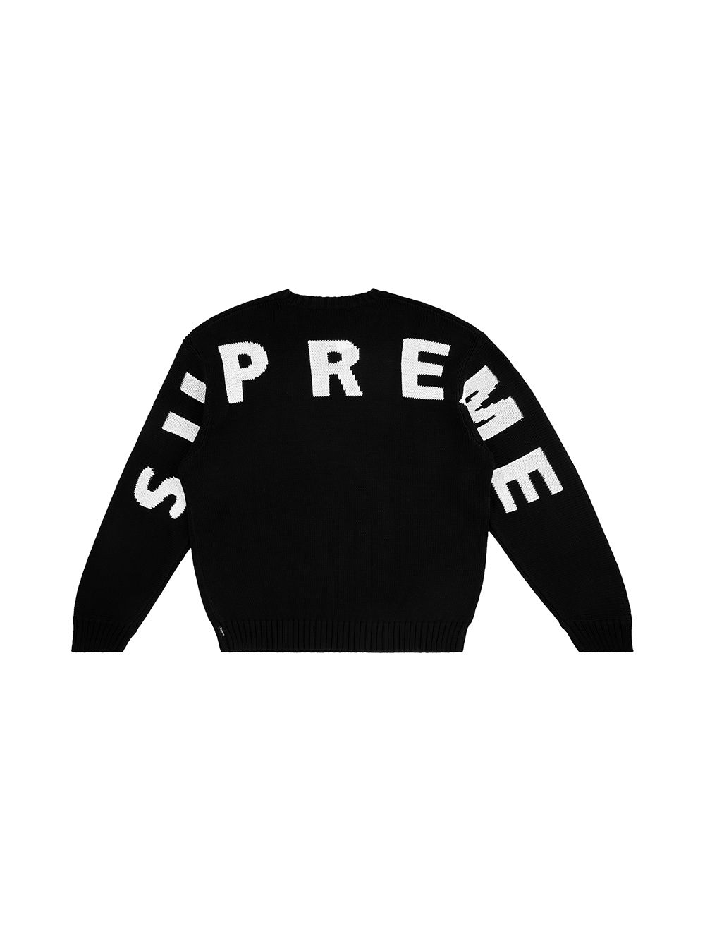 最終値下げ supreme back logo sweaterニット/セーター - ニット