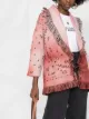 Alanui intarsia-knit cardi-coat