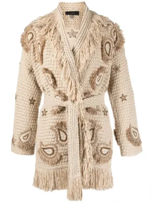alanui cardigan dupe
