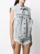 Alanui sleeveless denim jacket