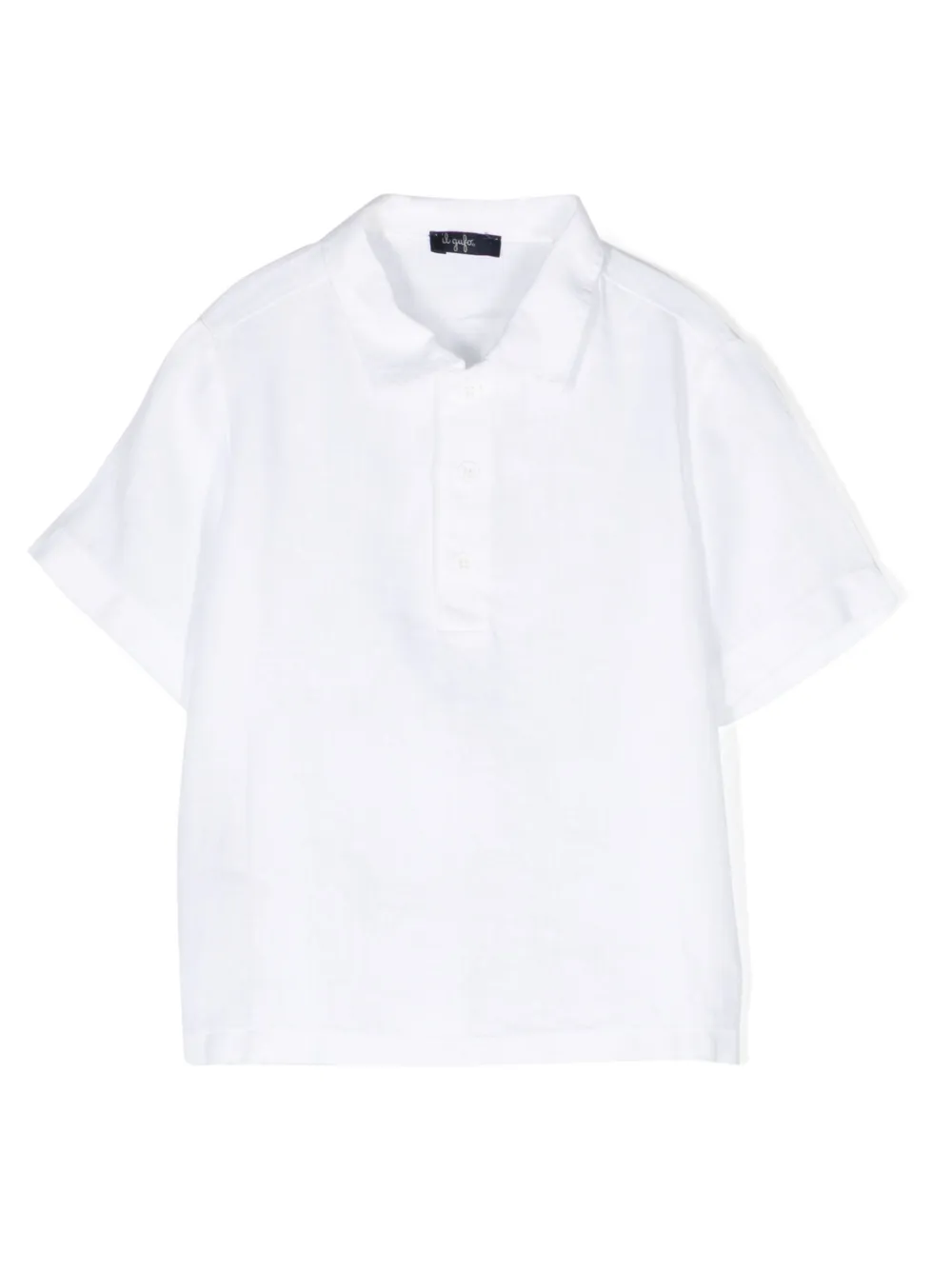 Image 1 of Il Gufo Camisa polo com tag de logo
