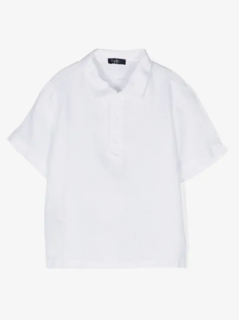 Il Gufo logo-tag polo shirt