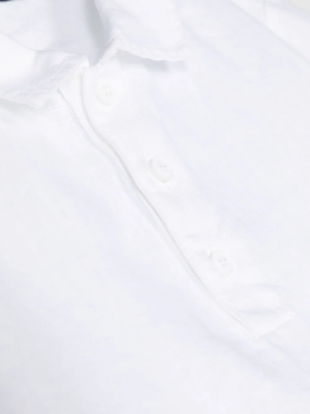  Il Gufo Poloshirt Mit Logo Etikett   Weiß 
