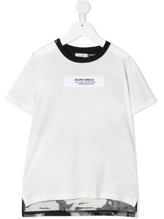 Dolce & Gabbana Kids multi-panel Design T-shirt - Farfetch