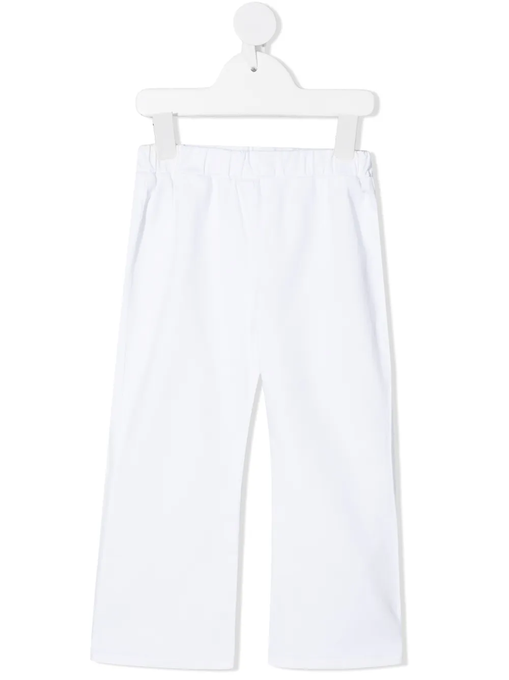 

Douuod Kids pantalones rectos stretch - Blanco