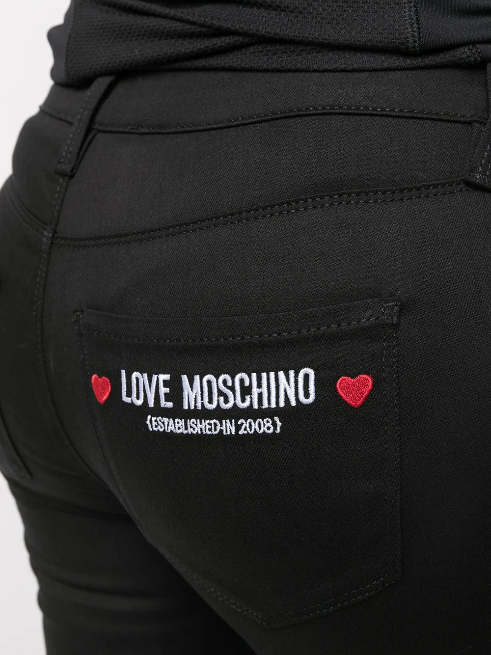 фото Love moschino джинсы скинни