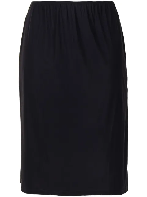 Jil Sander stretch-fit slip skirt