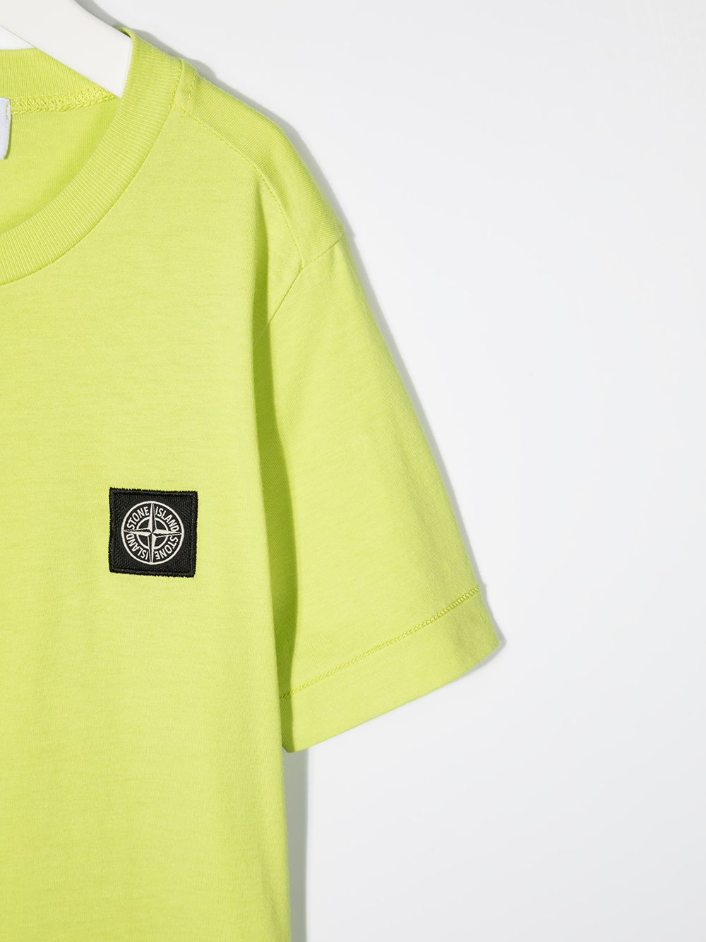 фото Stone island junior футболка с нашивкой-логотипом