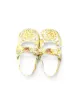 Versace Kids baroque-print ballerina shoes