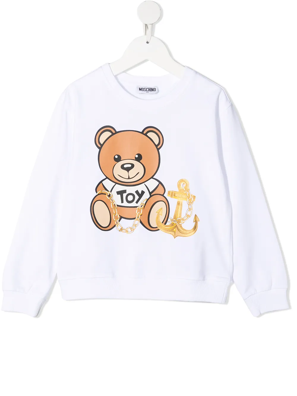 фото Moschino kids толстовка toy bear