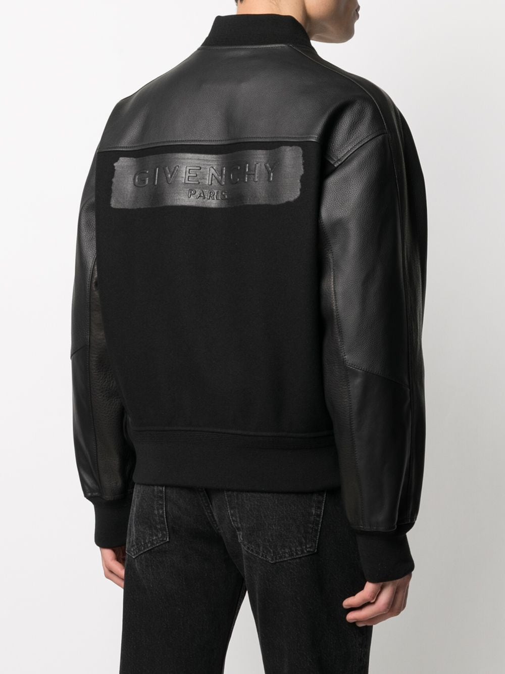 Givenchy Rear Logo Bomber Jacket - Farfetch