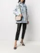 Image 2 of Stella McCartney marble-print denim shirt-jacket