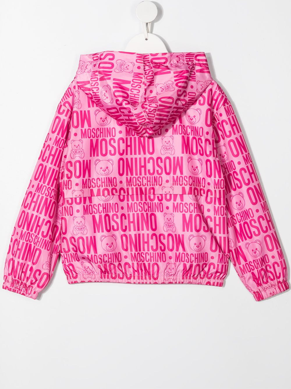 фото Moschino kids бомбер с монограммой