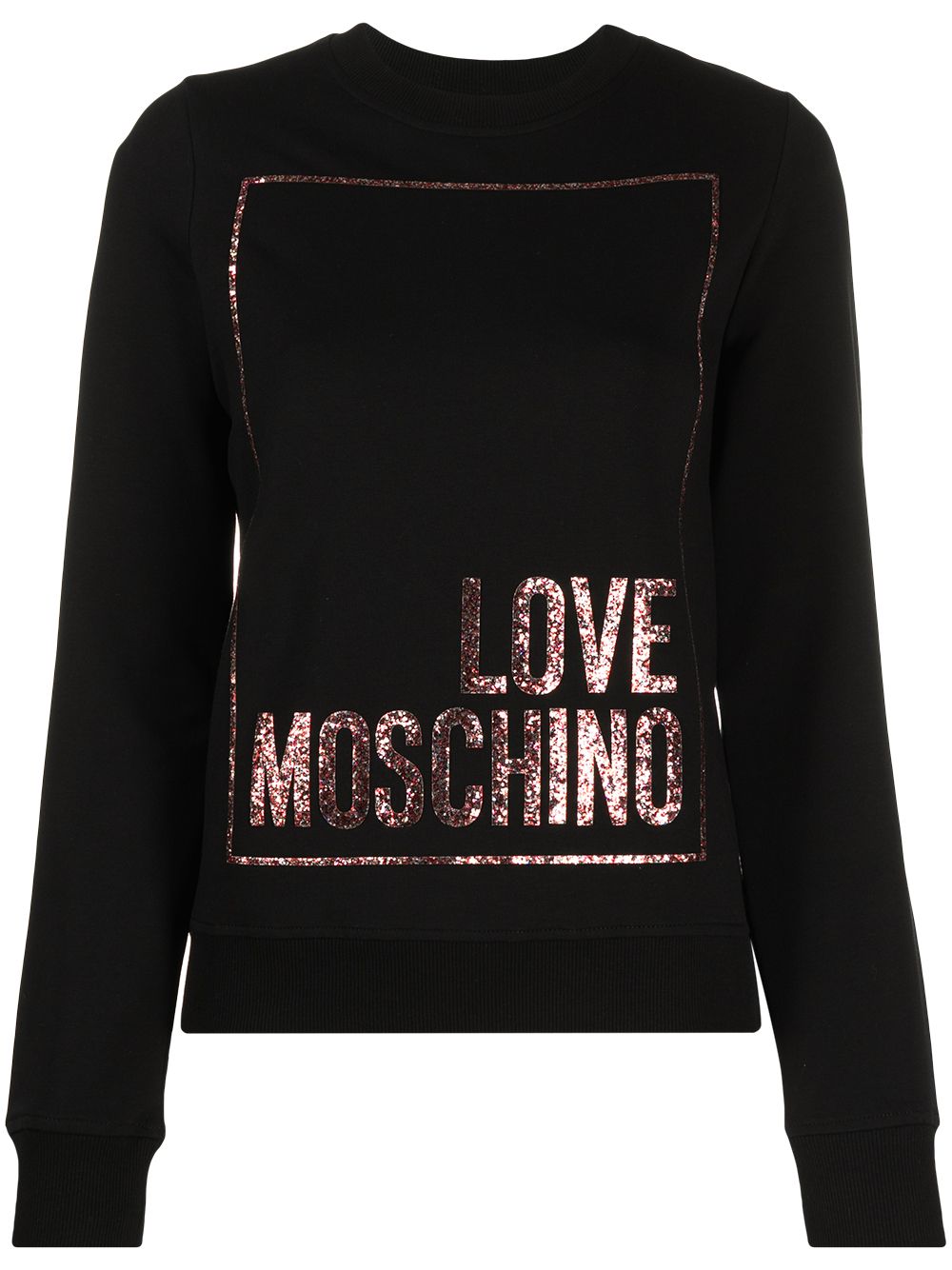 фото Love moschino толстовка с логотипом