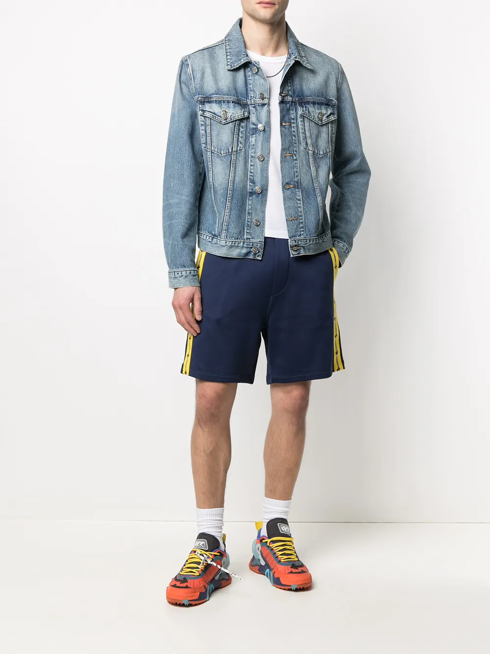 фото Dsquared2 спортивные шорты с логотипом