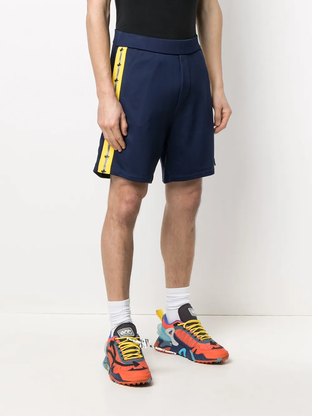фото Dsquared2 спортивные шорты с логотипом