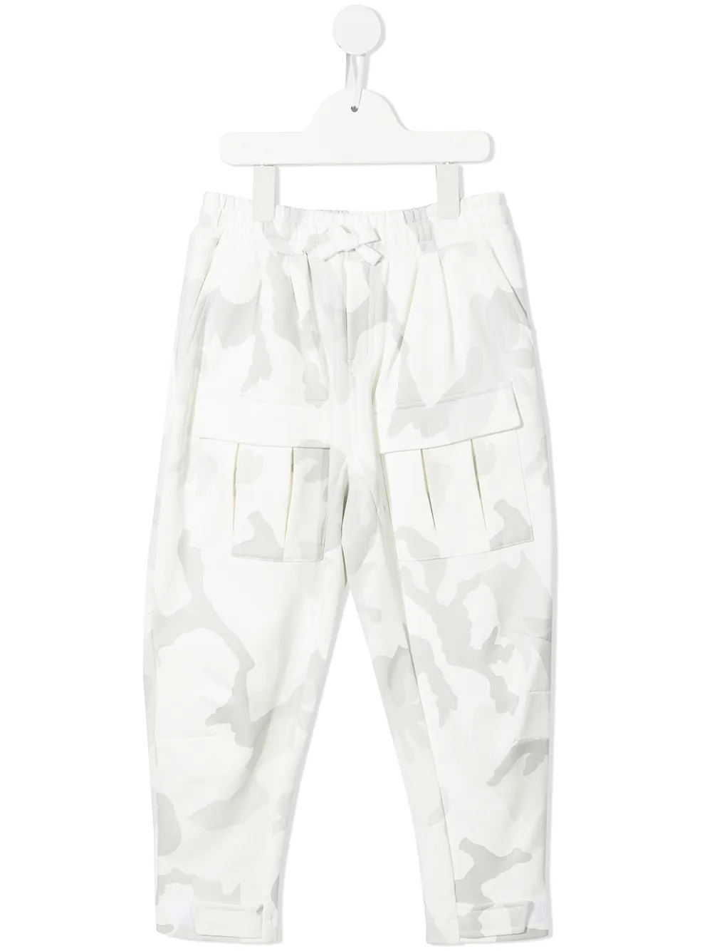 Click to view more detailed imagery on our partner's website Dolce & Gabbana Kids' Camouflage-print Trousers In White