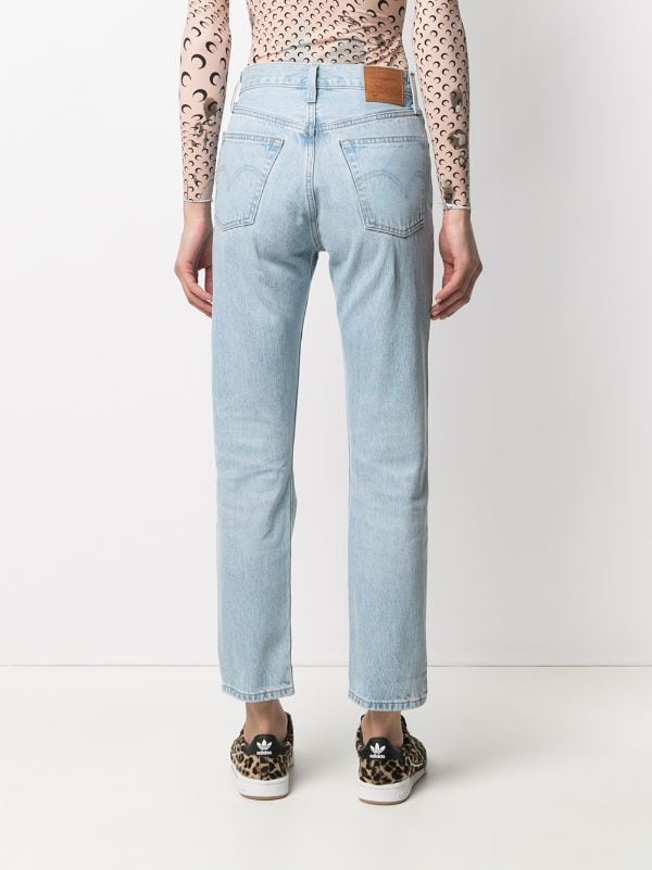 Levi's mid-rise straight-leg Jeans - Farfetch