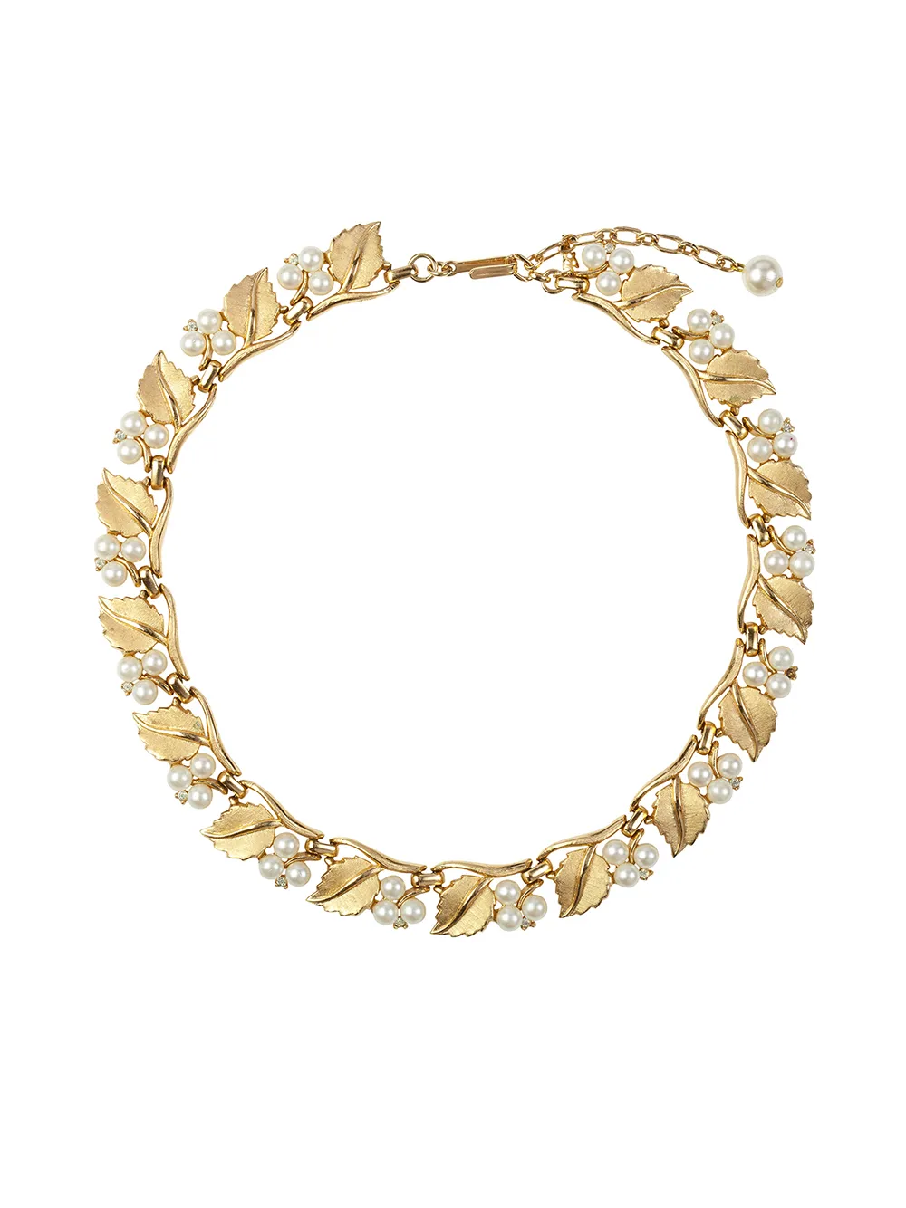 

Susan Caplan Vintage collar Trifari 1960 - Dorado