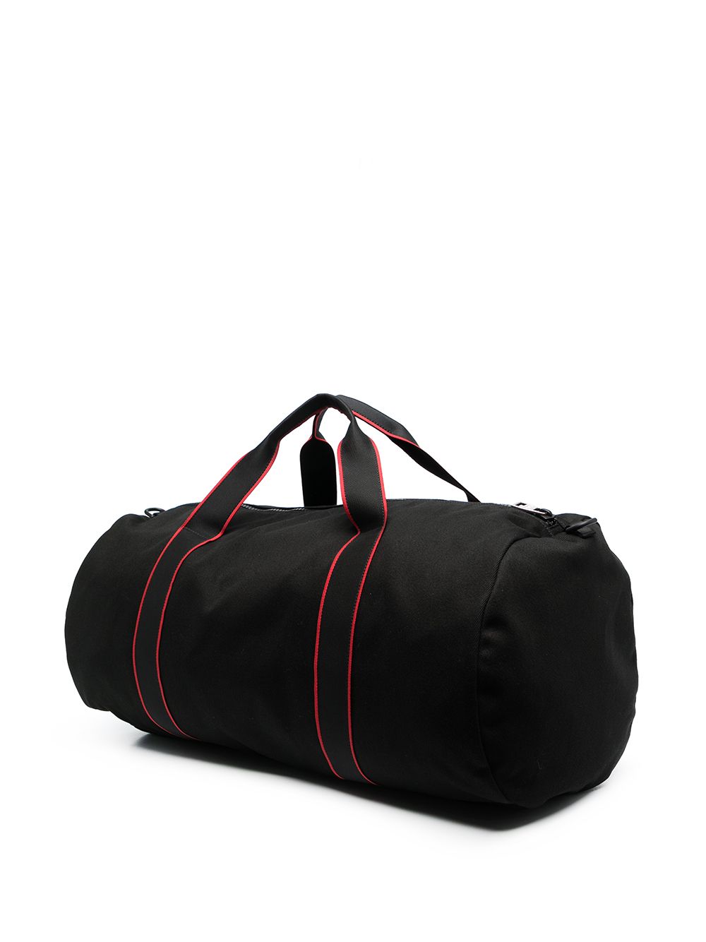 Shop Alexander Mcqueen Metropolitan Selvedge Duffle Bag In Black