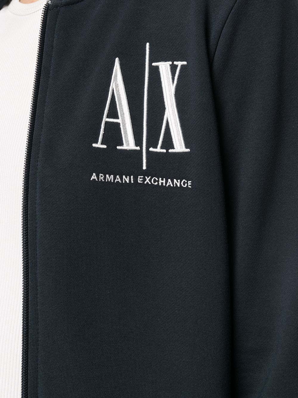 фото Armani exchange худи с кулиской и логотипом