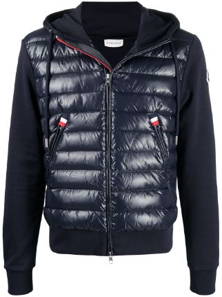 moncler zipped cardigan