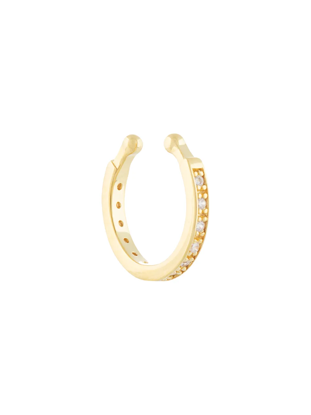 

Eshvi embellished ear cuff - Gold