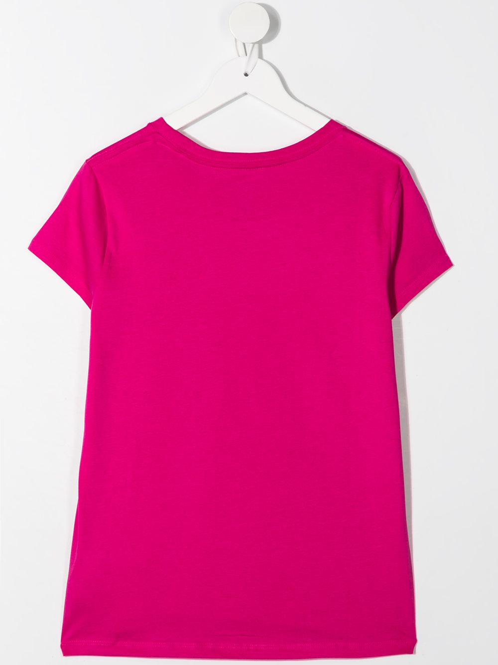 POLO RALPH LAUREN KIDS T-shirt met geborduurd logo - Roze