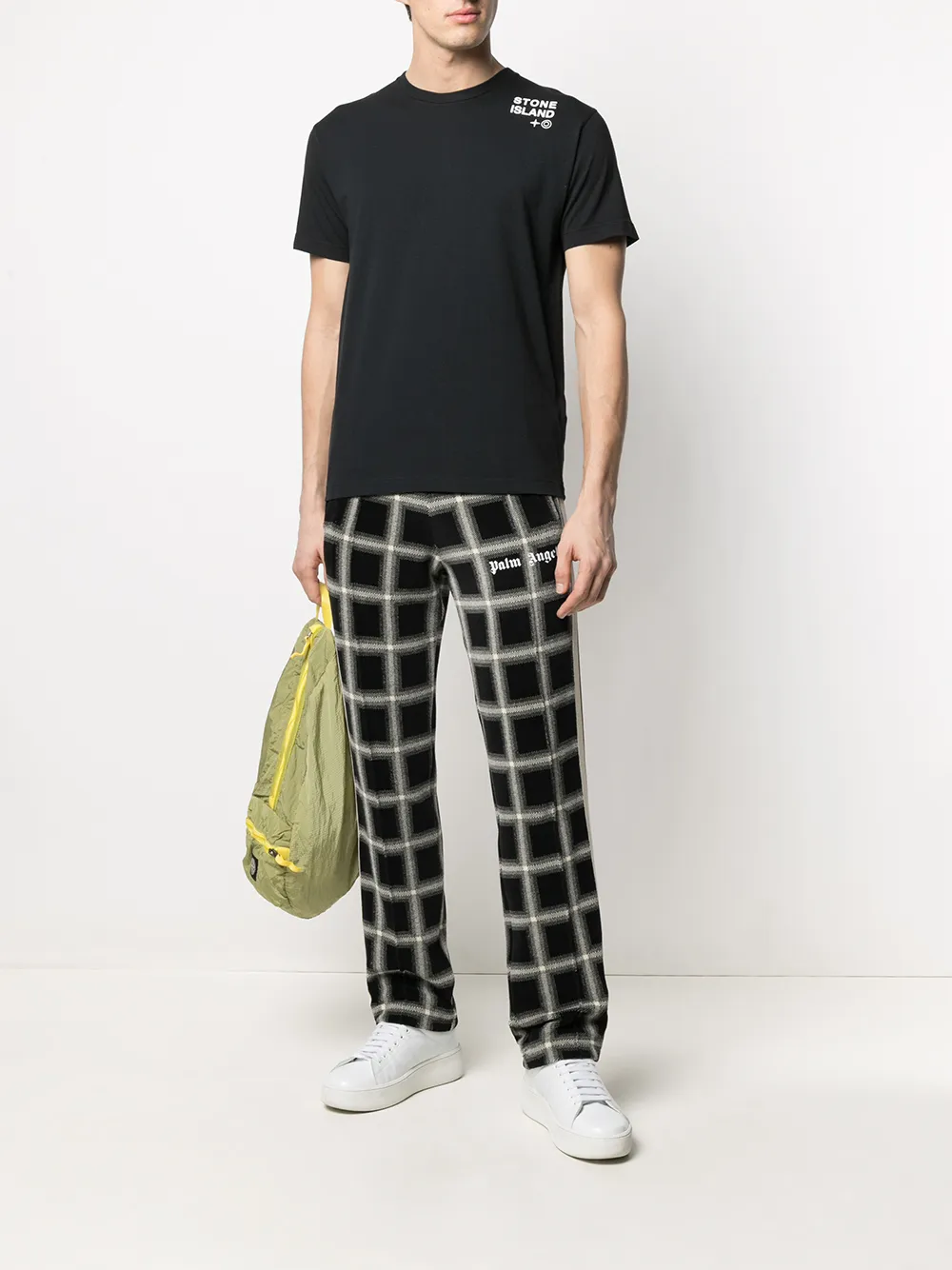 фото Stone island футболка с логотипом