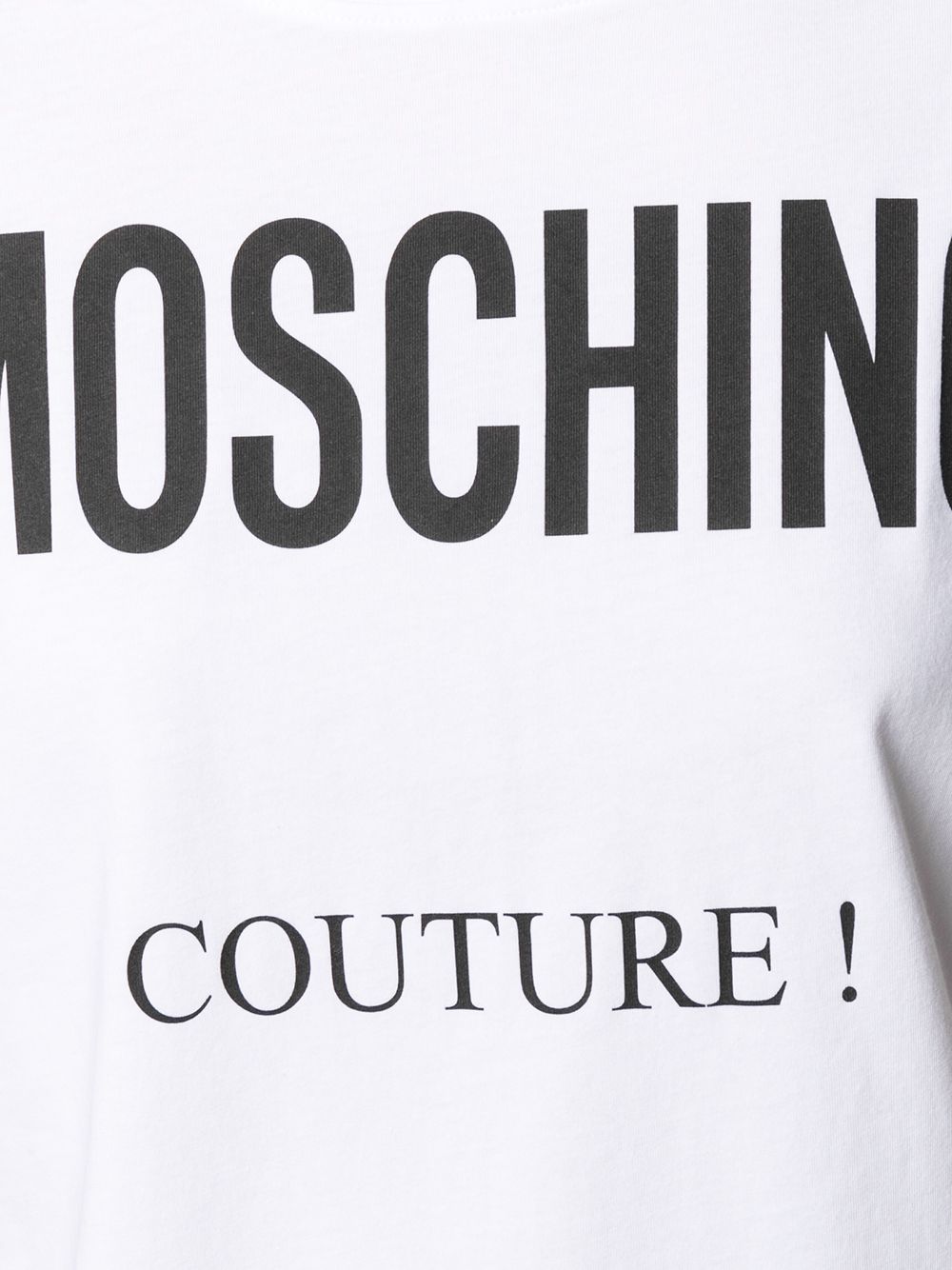 фото Moschino футболка couture с логотипом