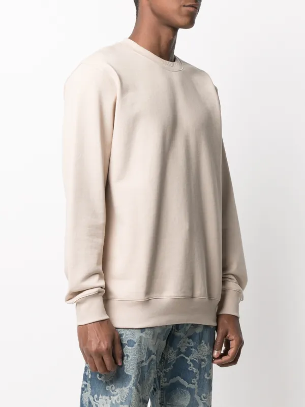 Daily Paper Derib Cotton Sweatshirt - Neutrals
