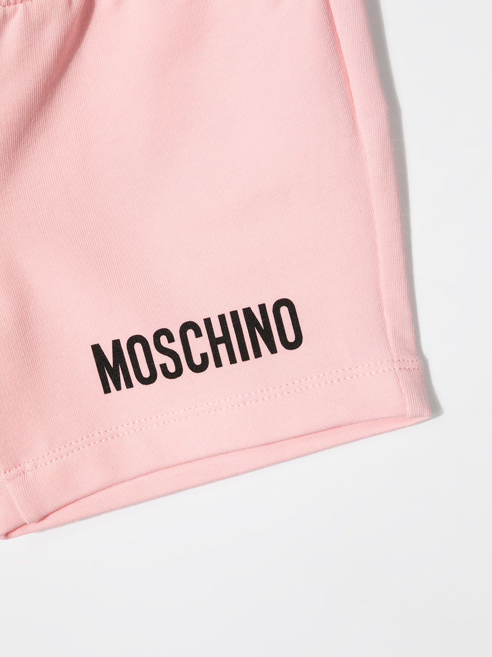 фото Moschino kids спортивные шорты с логотипом