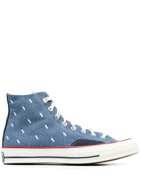 Converse Chuck 70 indigo boro sneakers