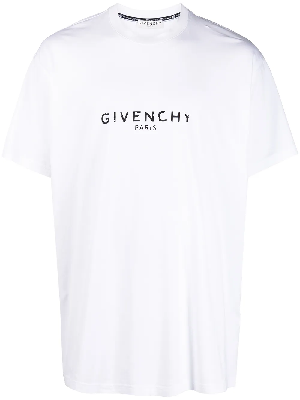 фото Givenchy футболка оверсайз paris