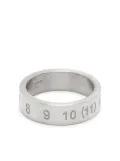 Maison Margiela number logo ring - Silver