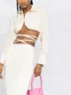 Jacquemus La chemise Baci cropped shirt
