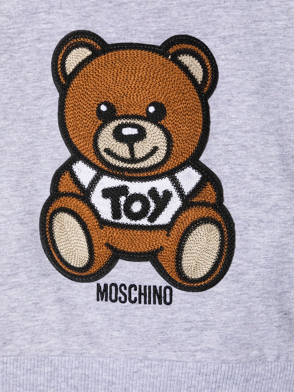 фото Moschino kids толстовка toy bear