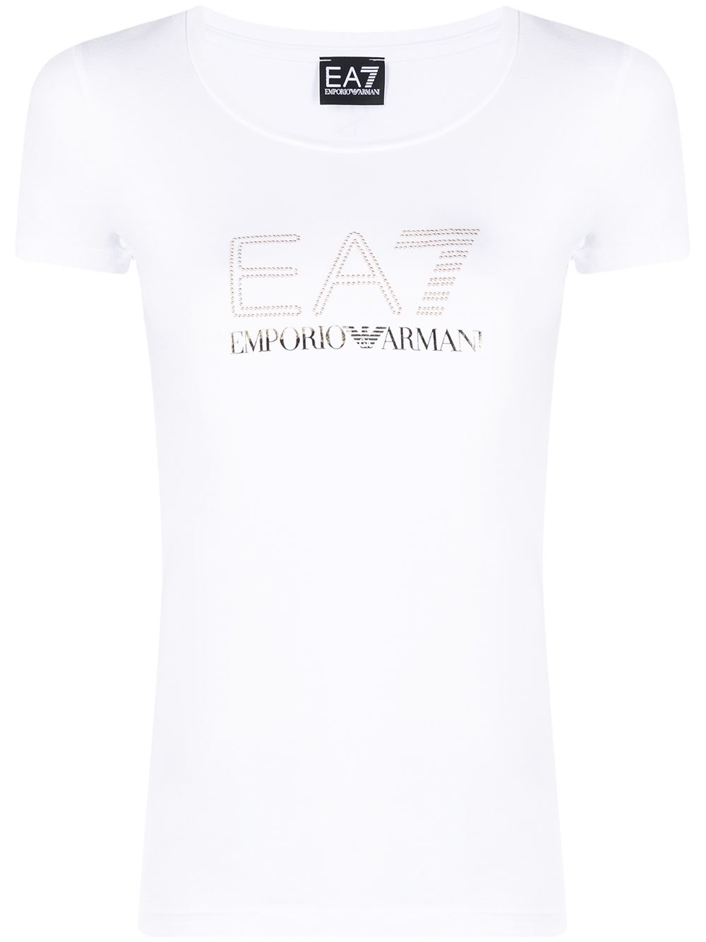 фото Ea7 emporio armani футболка с логотипом