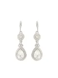 Givenchy Pre-Owned 2000s crystal-embellished dangle earrings - Silver