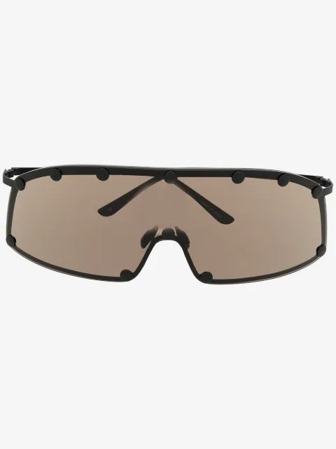 Rick Owens Performa Shielding oversize sunglasses