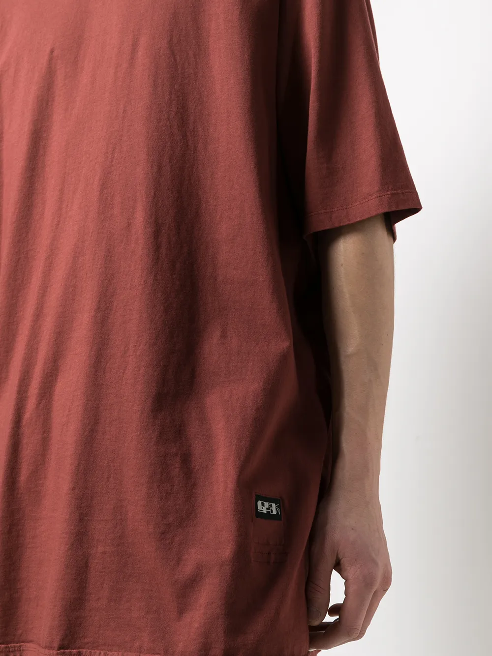 фото Rick owens drkshdw футболка оверсайз