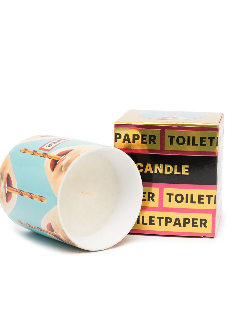 фото Seletti свеча из коллаборации с toiletpaper magazine